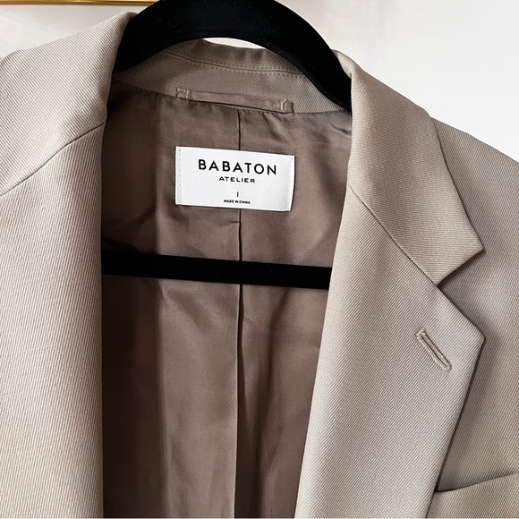 Babaton Agency Blazer and Shorts Set (Taupe) - Picture 3 of 8